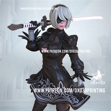 nier automata futa|[3d] 2B Futanari collection .